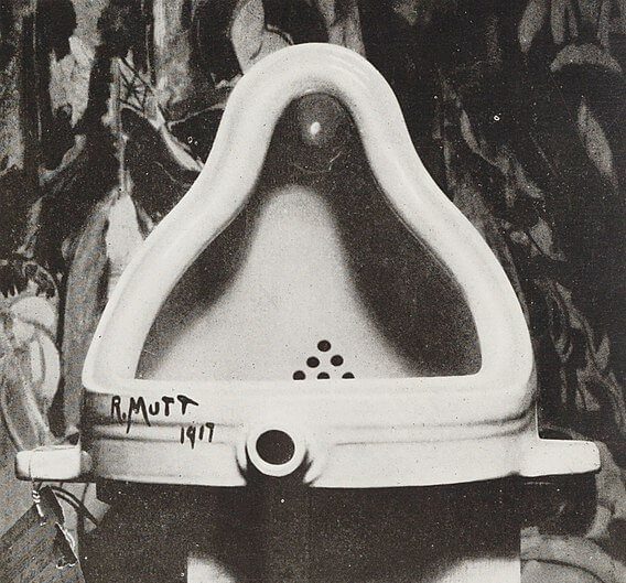 Marcel Duchamp / Fountain / 1917/1964 / Indiana University Art Museum, Bloomington / (c) Bildrecht