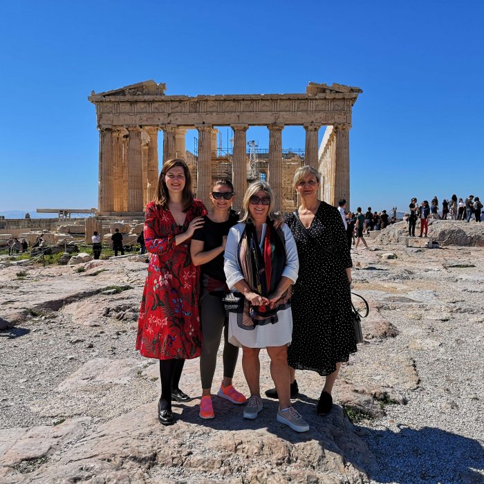 Girl Gang at the Acropolis