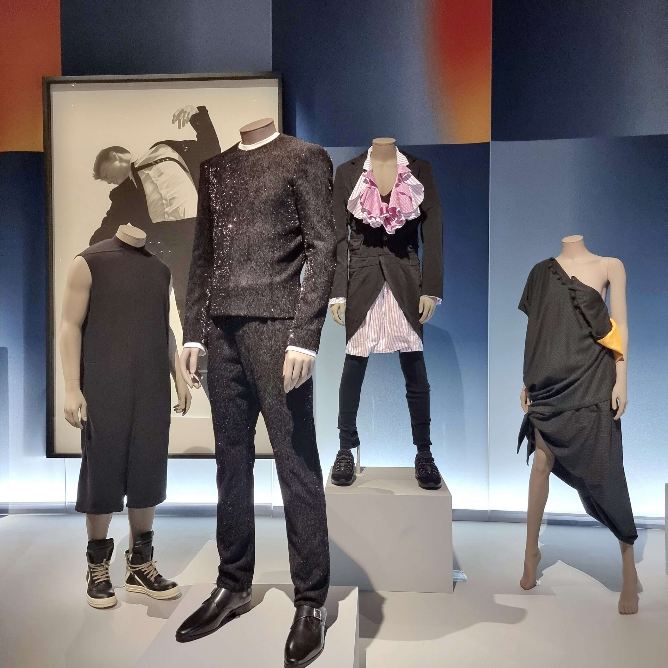 Fashioning Masculinities at the V&A Museum, London / Exhibition View / 2022