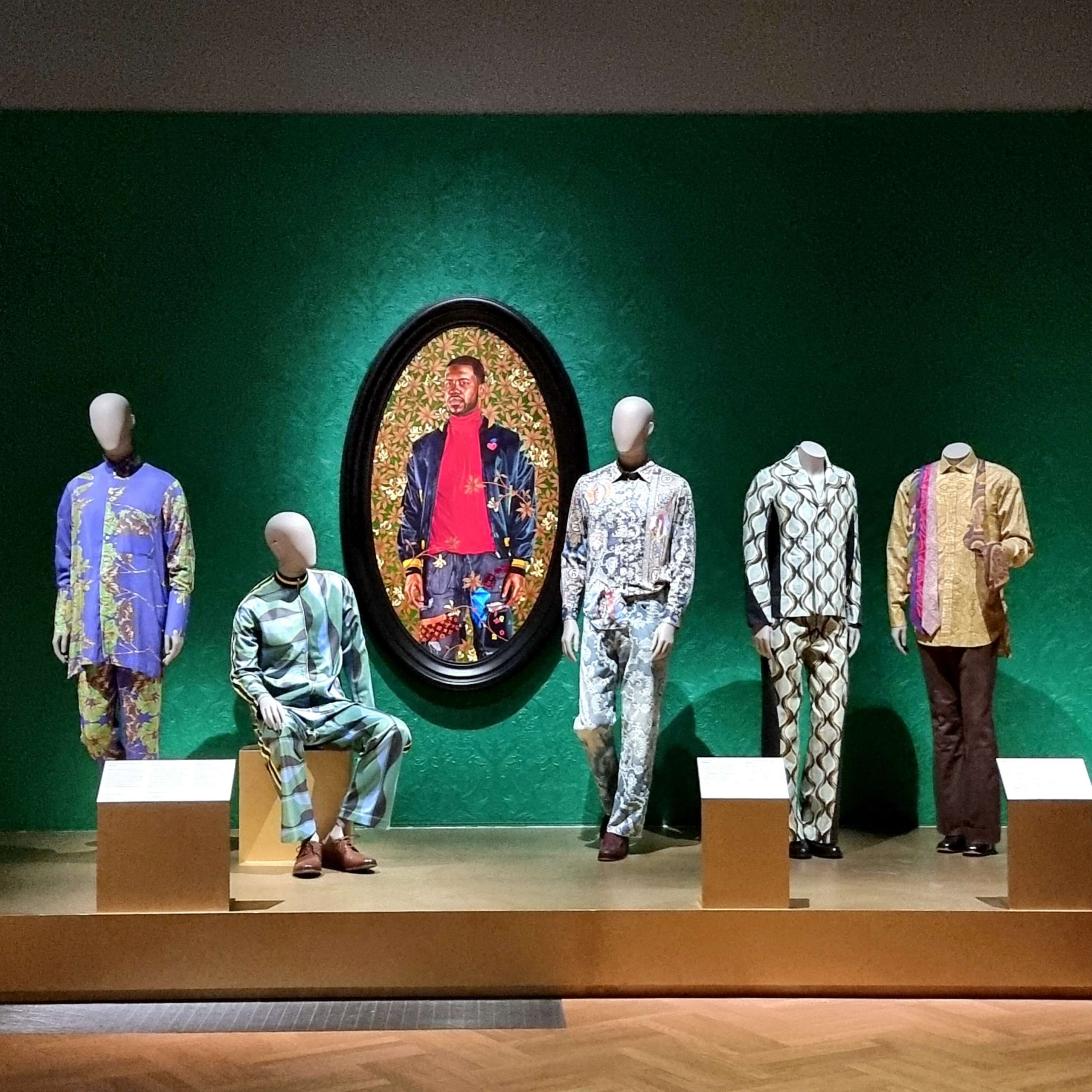 "Fashioning Masculinities. The Art of Menswear" at the V&A Museum, London / Exhibition View / 2022