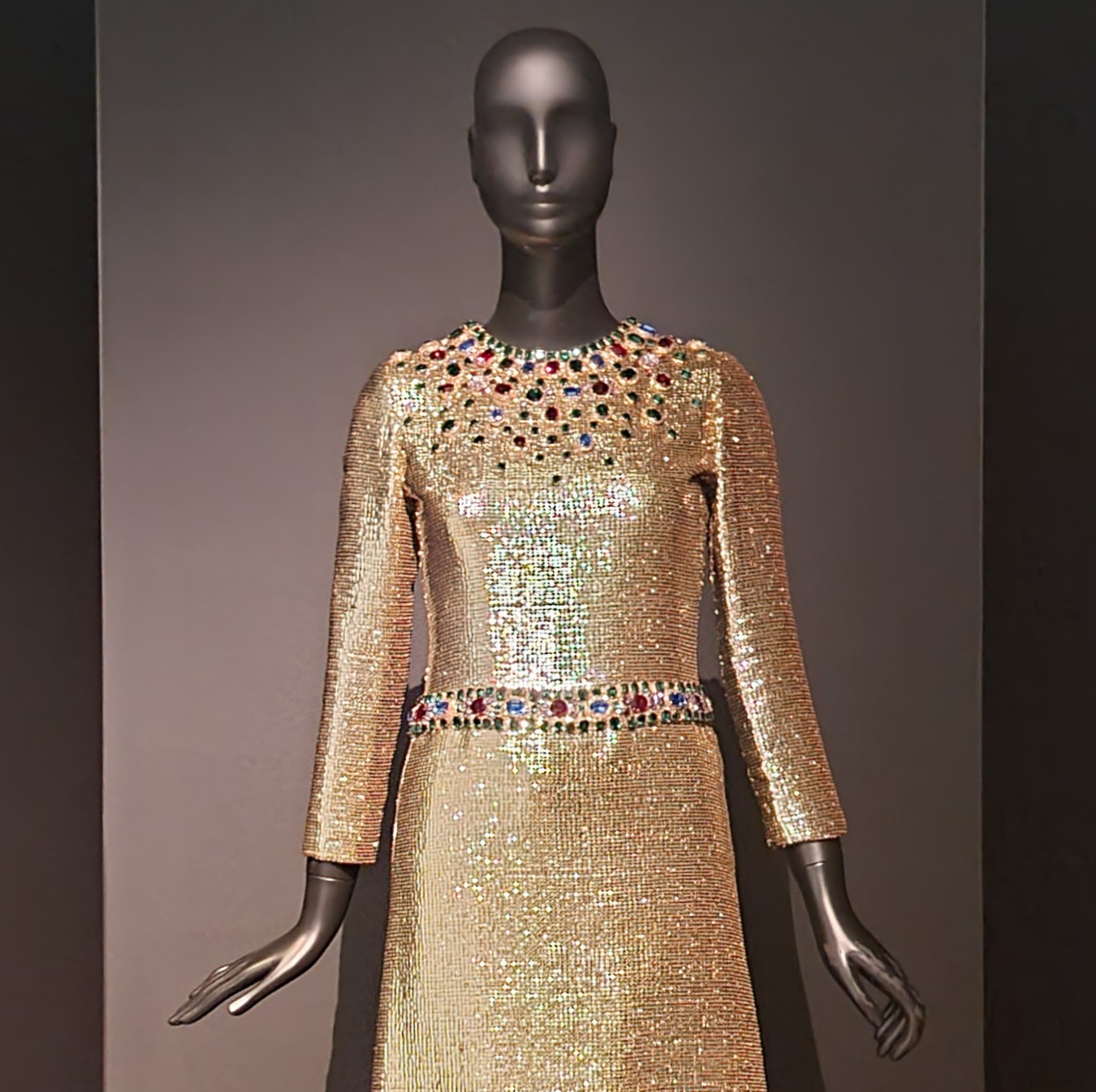 Long Evening Dress / Fall-winter 1966 / haute couture collection / Fashion © Yves Saint Laurent / Photo © Ivana Novoselac