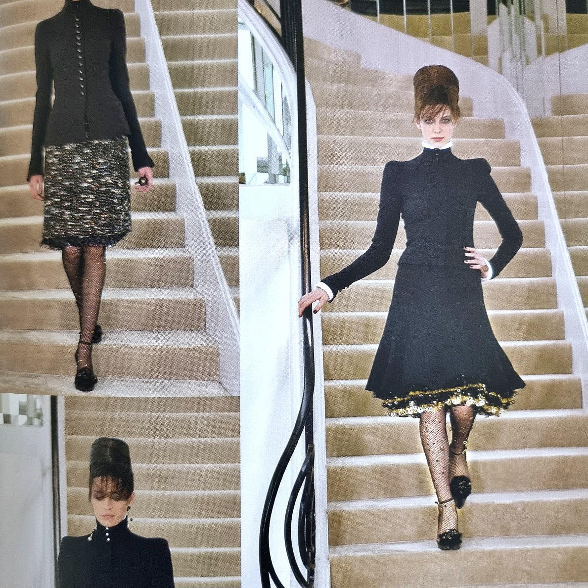 CHANEL look / Autumn/Winter 2002-2003 Haute Couture / CHANEL Catwalk. Karl Lagerfeld - die Kollektionen / München, London, New York, 2016.