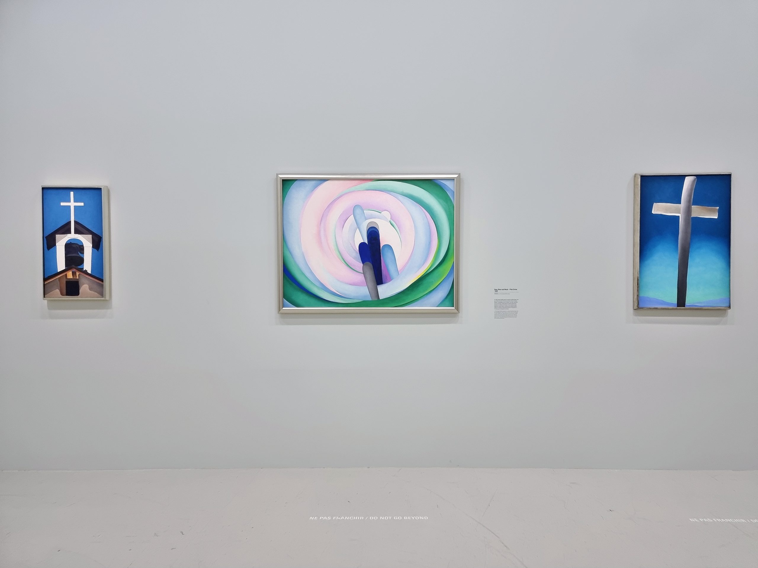 Ausstellungsansicht, Georgia O'Keeffe, Centre Pompidou, 2021