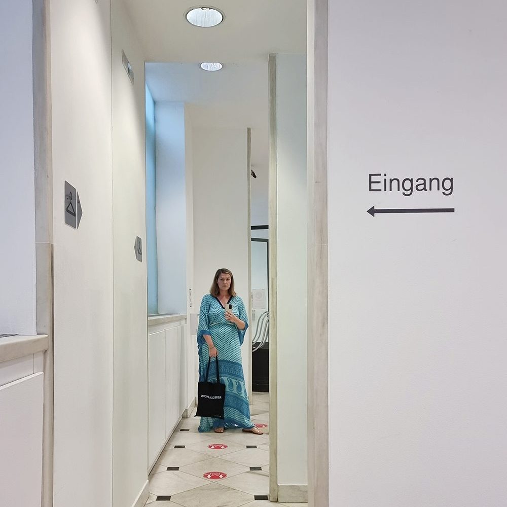 Eingang Kunstforum Wien / 2021