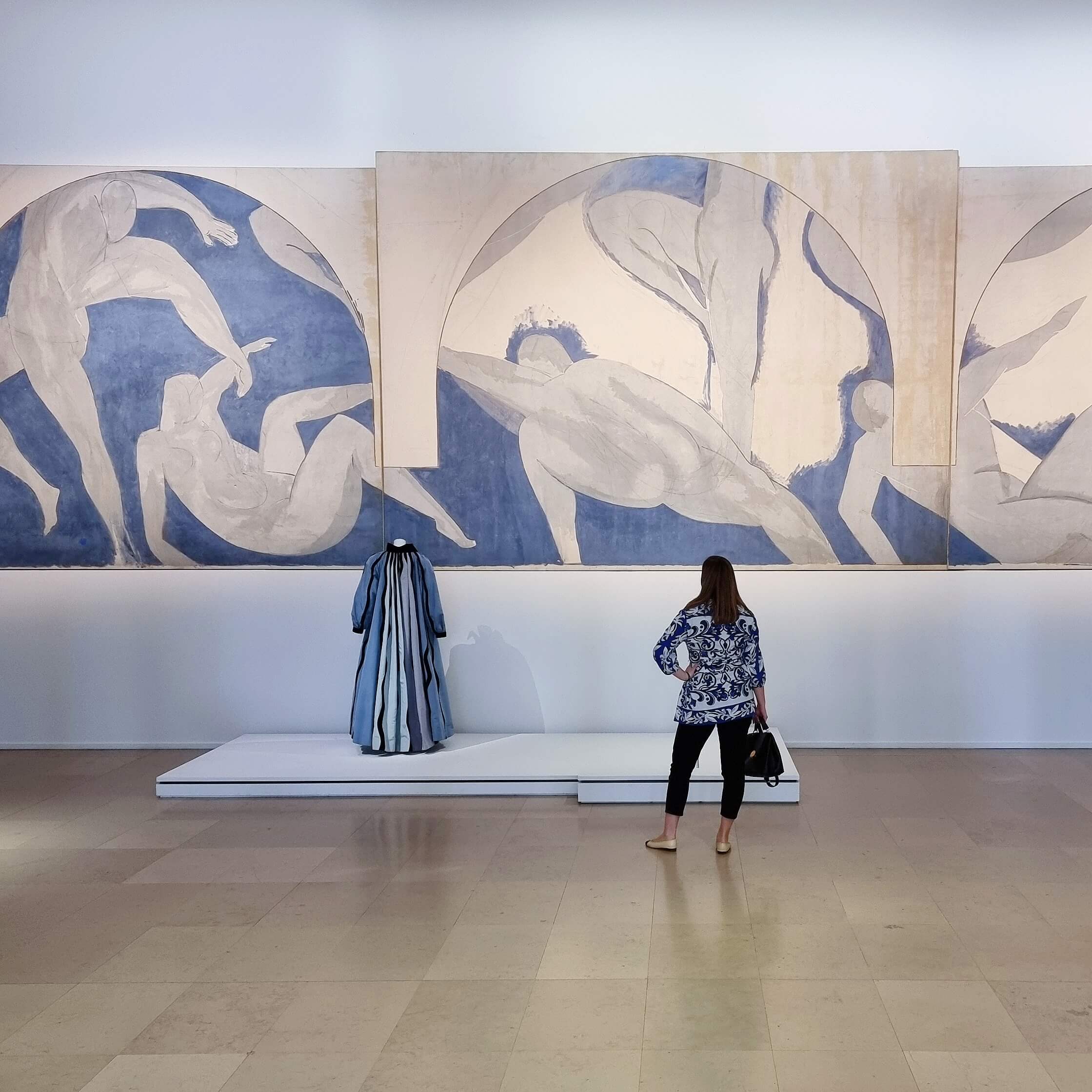 Exhibition view / Yves Saint Laurent aux Musées / MAM, Paris, 2022