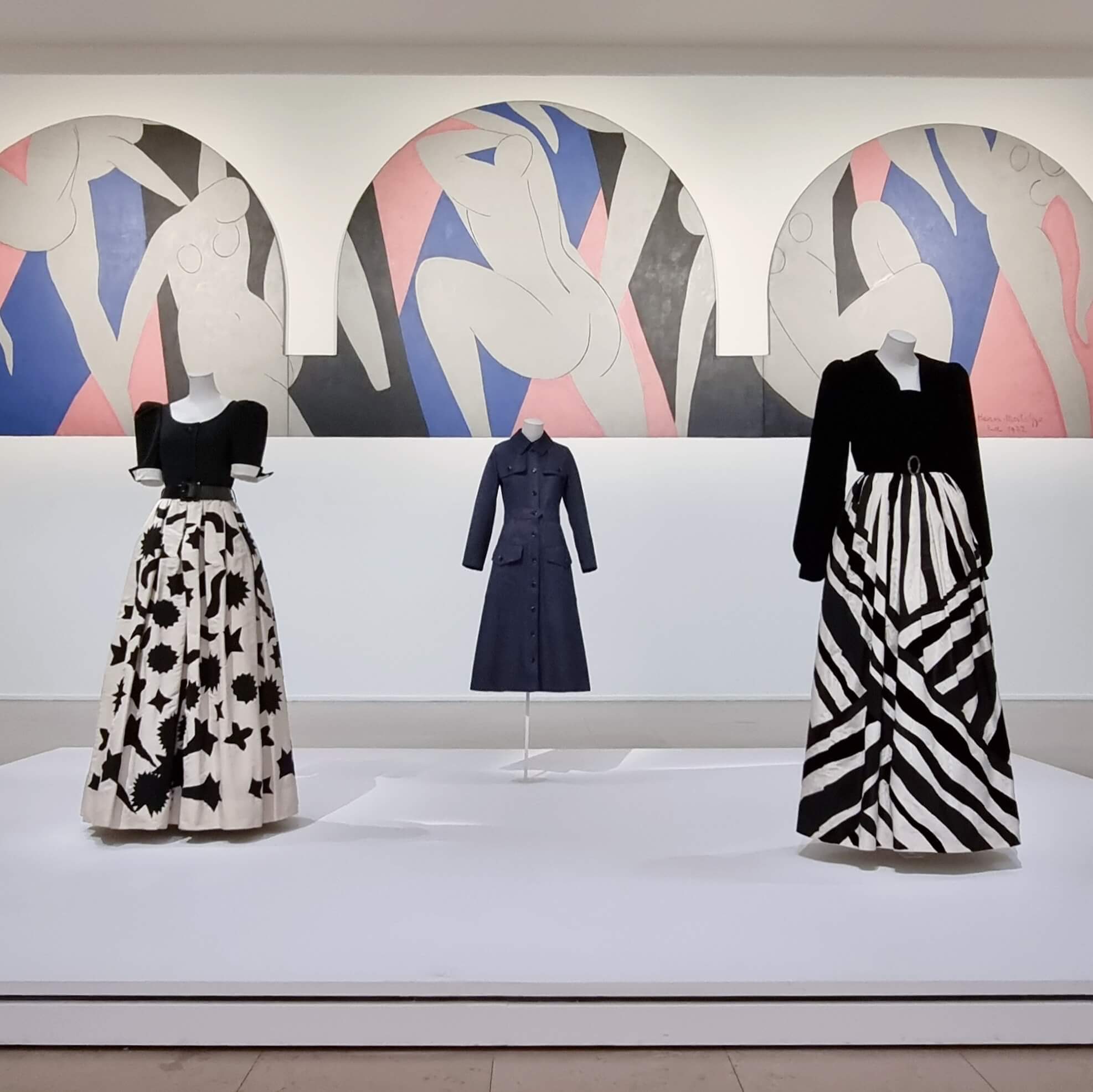 Exhibition view / Yves Saint Laurent aux Musées / MAM, Paris, 2022