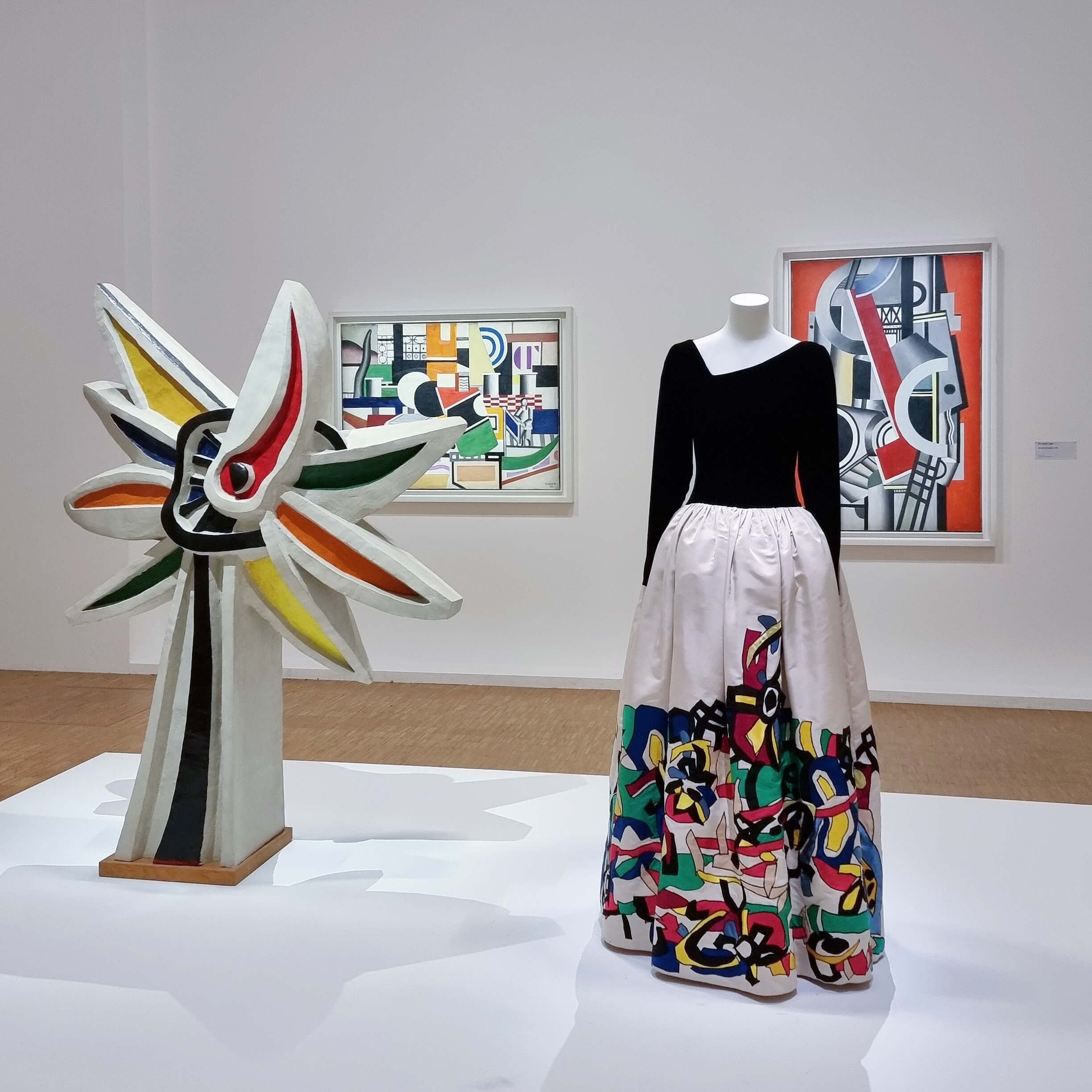 Exhibition view / Yves Saint Laurent aux Musées / Centre Pompidou, Paris, 2022