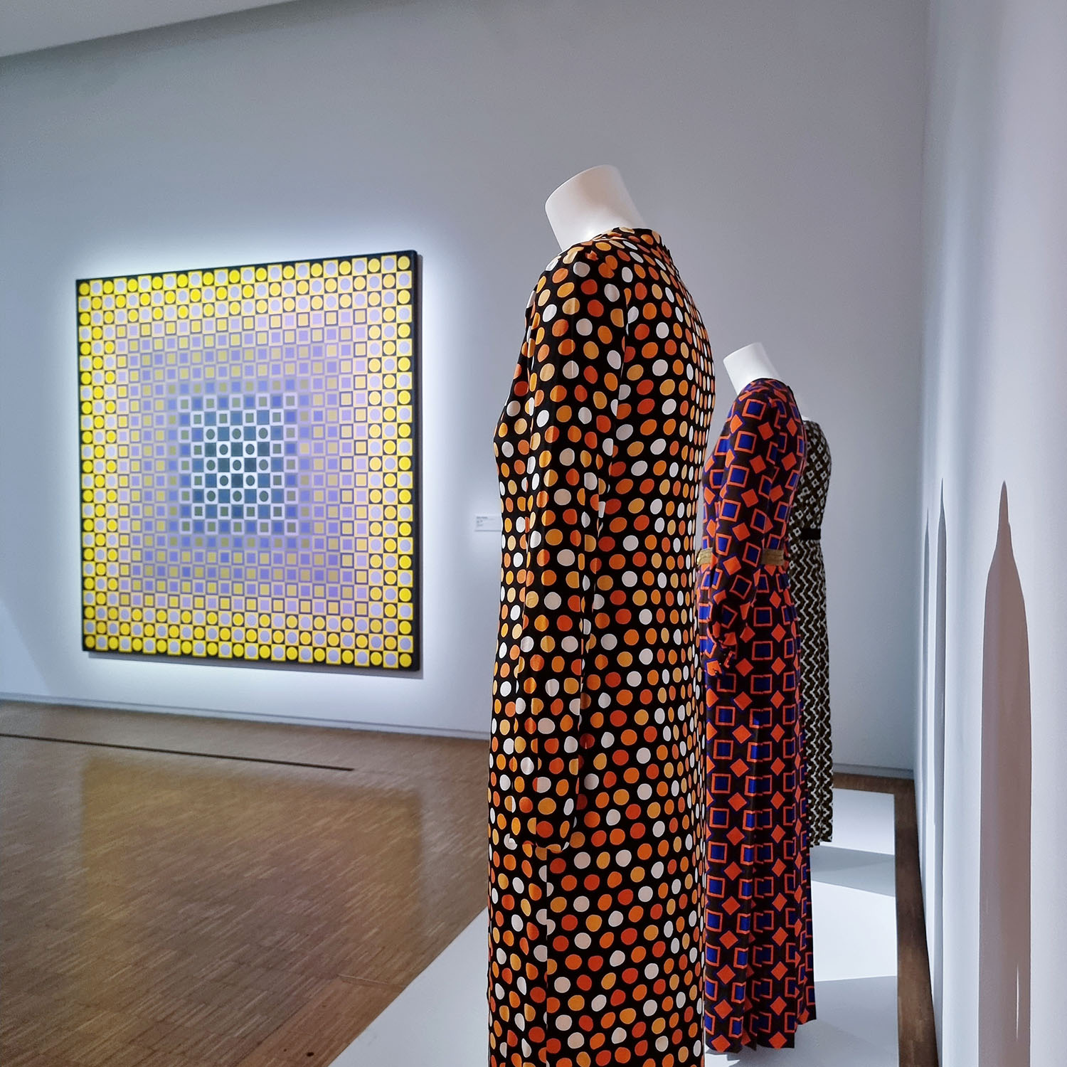 Exhibition view / Yves Saint Laurent aux Musées / Centre Pompidou, Paris, 2022