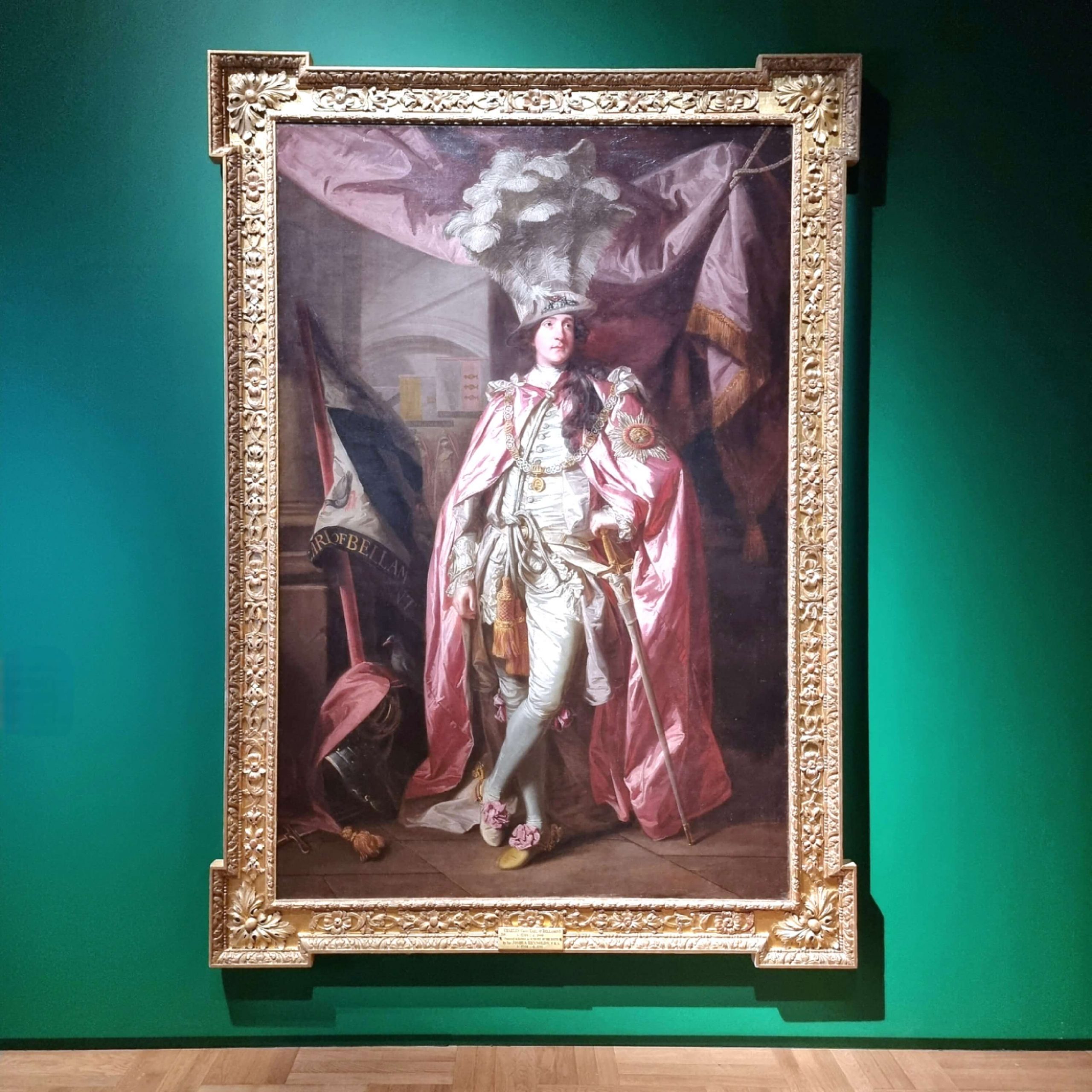Charles Coote, 1st Earl of Bellamont, in Robes of the Order of the Bath / Sir Joshua Reynolds / 1773-4 / National Gallery of Ireland, Dublin / "Fashioning Masculinities. The Art of Menswear" at the V&A Museum, London / 2022