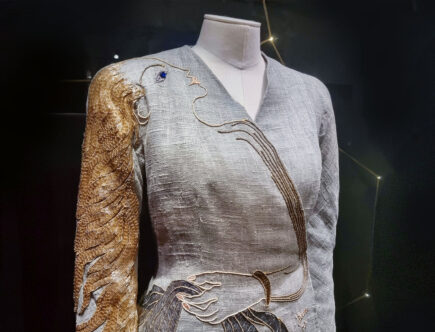 Header, Schiaparelli and Cocteau, Evening Jacket, 1937, Schiaparelli show, MAD Paris, 2023