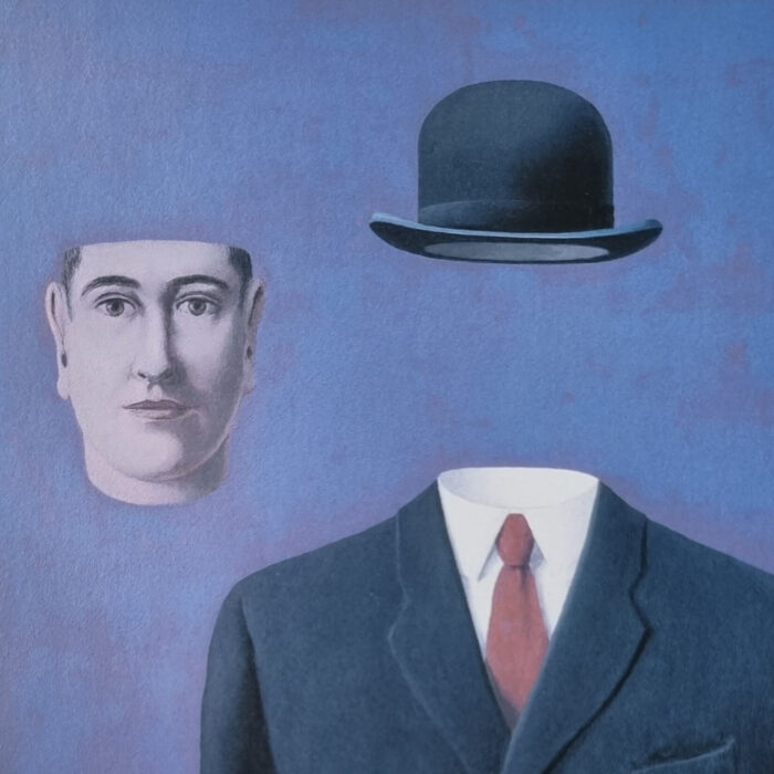 René Magritte / le pèlerin (Detail) / 1966