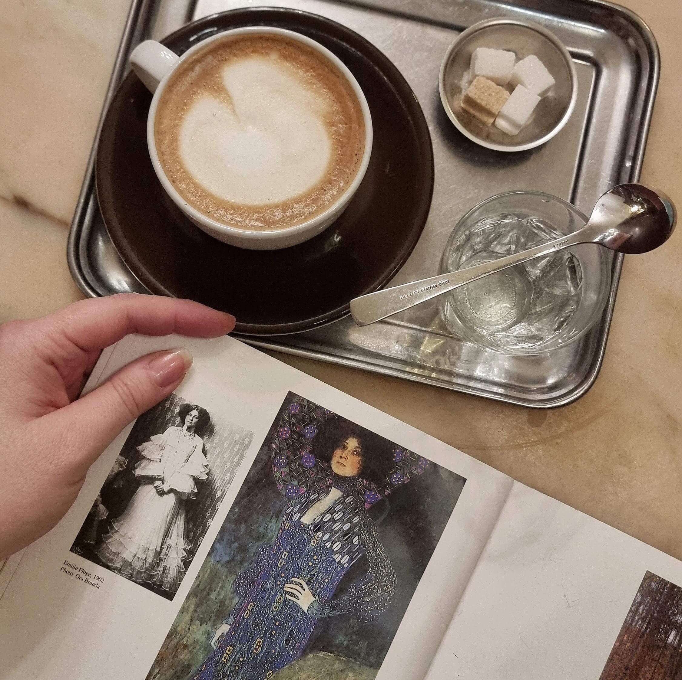 Artsy café in Vienna 1900