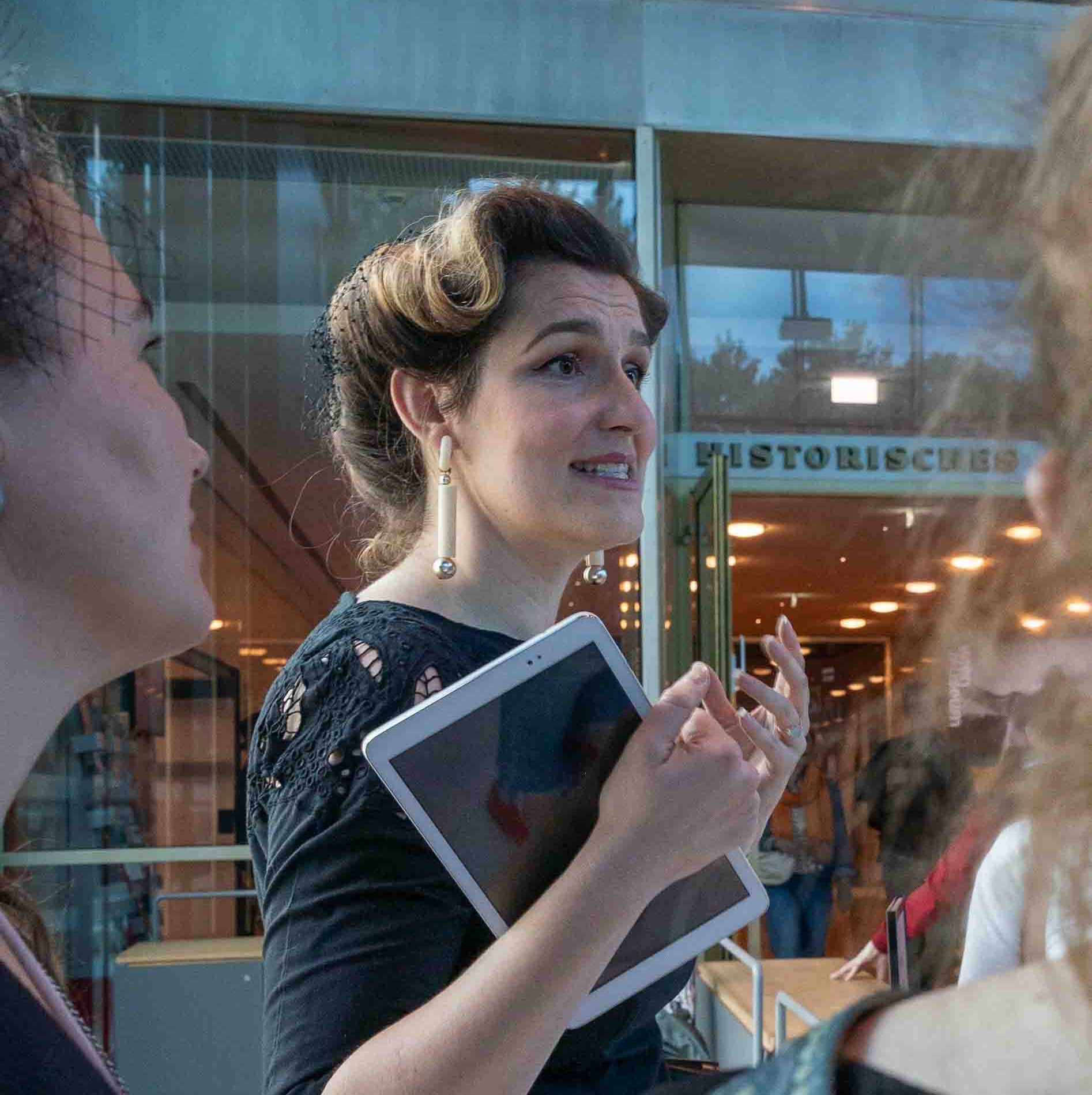 Madame FACTION at the Wien Museum, Photo by Corinna Stabrawa